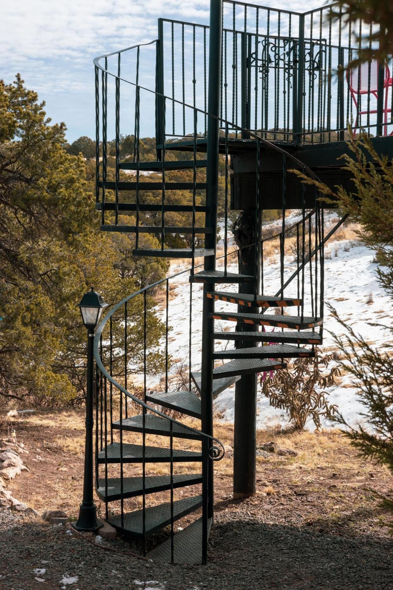 Villa Ashley'S Treehouse At El Mistico Ranch Nogal Esterno foto